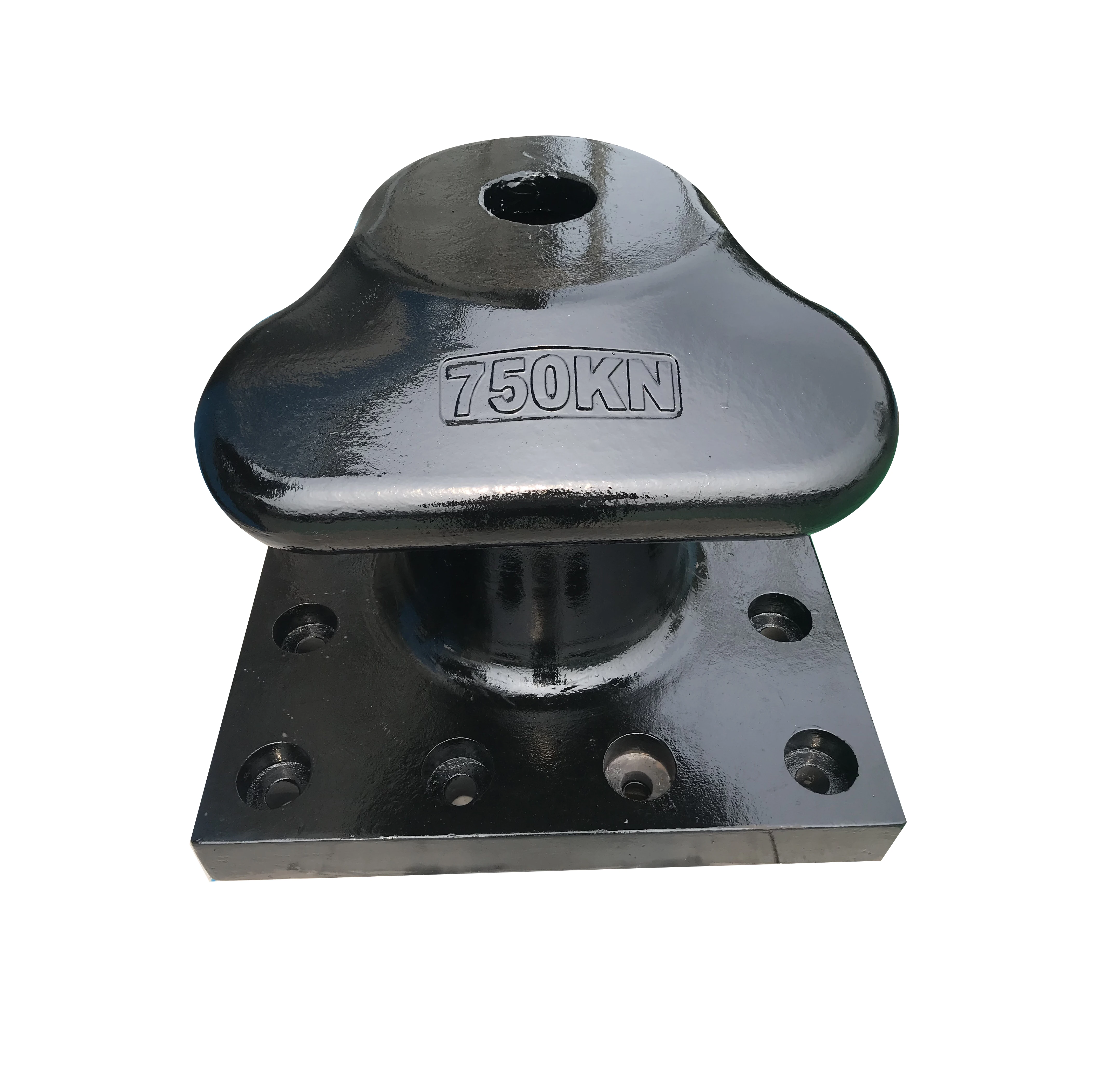 Marine trelleborg 300t tee head bollard for port protection