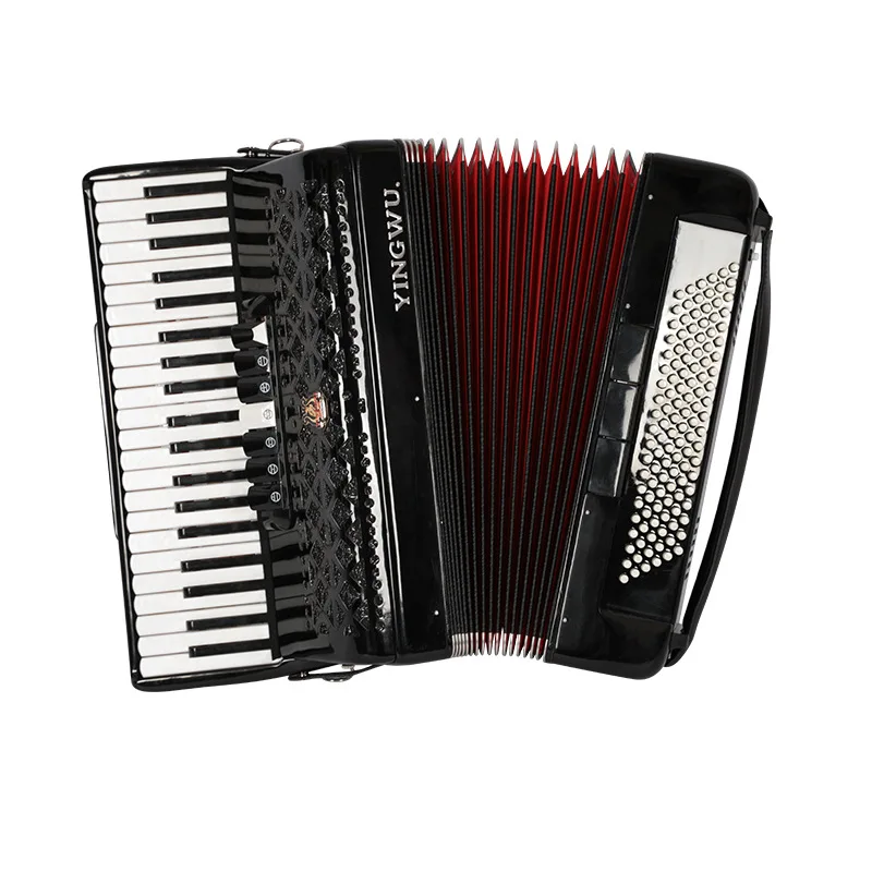 High quality and hot sale Suit for beginner 41 keys and 120 bass with four rows of reed accordion