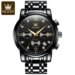 Wholesale Wrist Watch 2858 Olevs Fashion German Waterproof Man Quartz Watch Luxury Classic Mens Watch