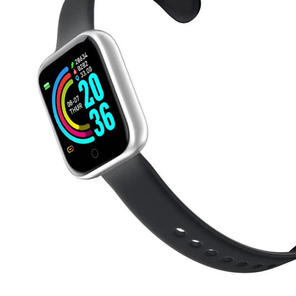 2021 лучшие продажи D20 смарт-браслет Y68 Fitpro APP пульсометр кровяное давление 1 44 дюйма Смарт-часы BT