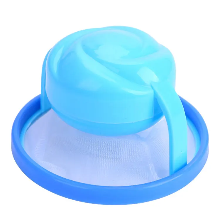 
washing machine floating hair remover lint mesh filter bag 