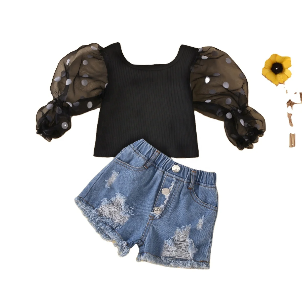 
Wholesale Price Popular Kids Baby Girl 2 Pcs Set Clothing,Kids Clothing For Summer 