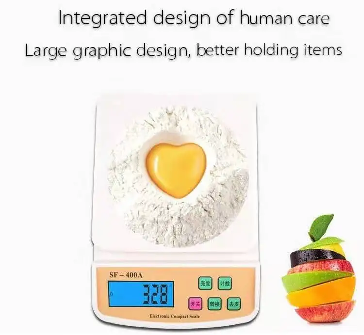 SF-400A weighing scale digital multifunction kitchen and food scale electronic household items
