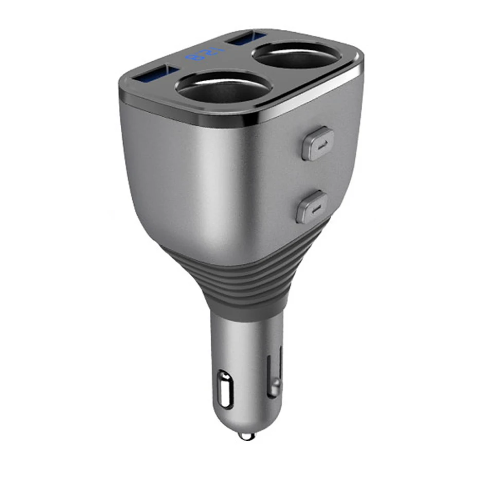 C28 High quality Hands-Free Call Dual charger for mobile TF Card FM Transmitter MP3 Music Player Car Kit