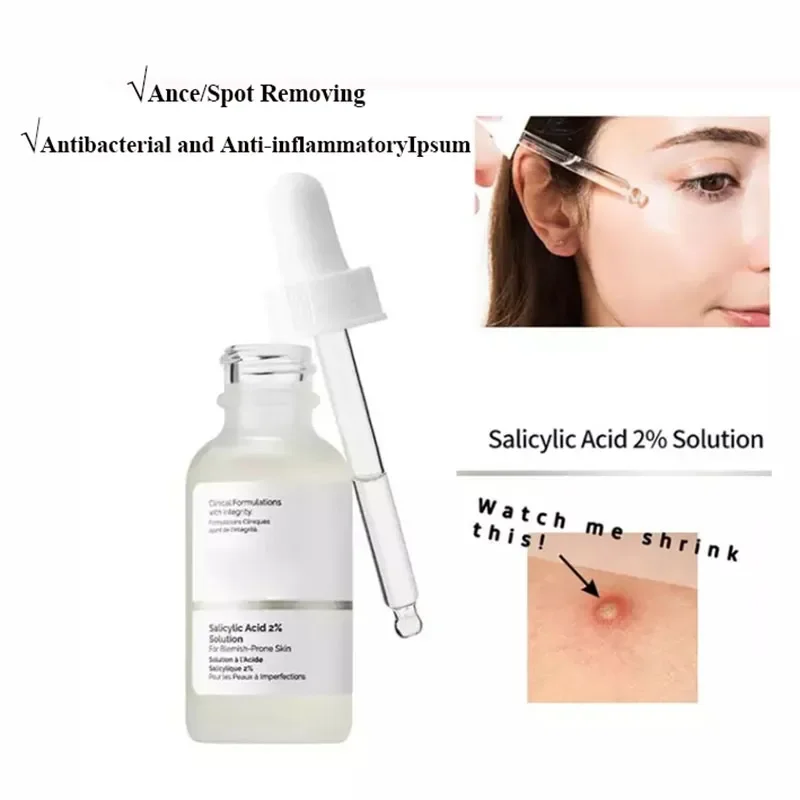 Ordinary Lactic Acid 10% HA Moisturizing Anti Aging Peeling Soloution Face Serum