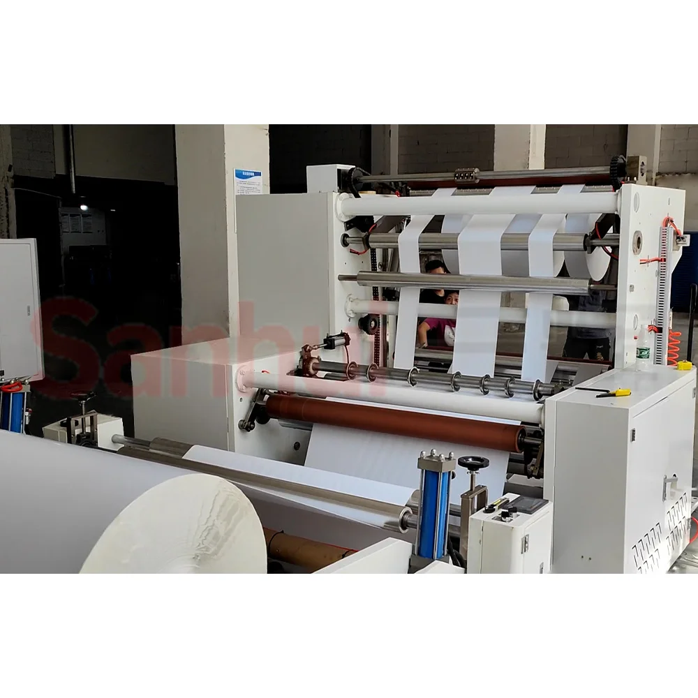 High Productivity Medium speed slitting machine for foil film non woven paper