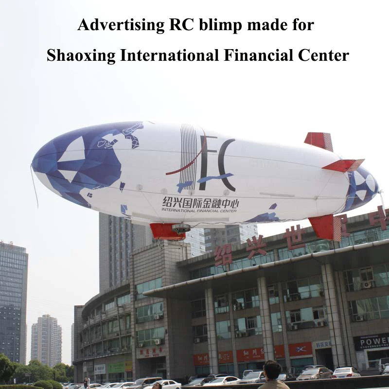 Customizable RC Advertising Inflatable Airship for Businesses - Add Logo Color