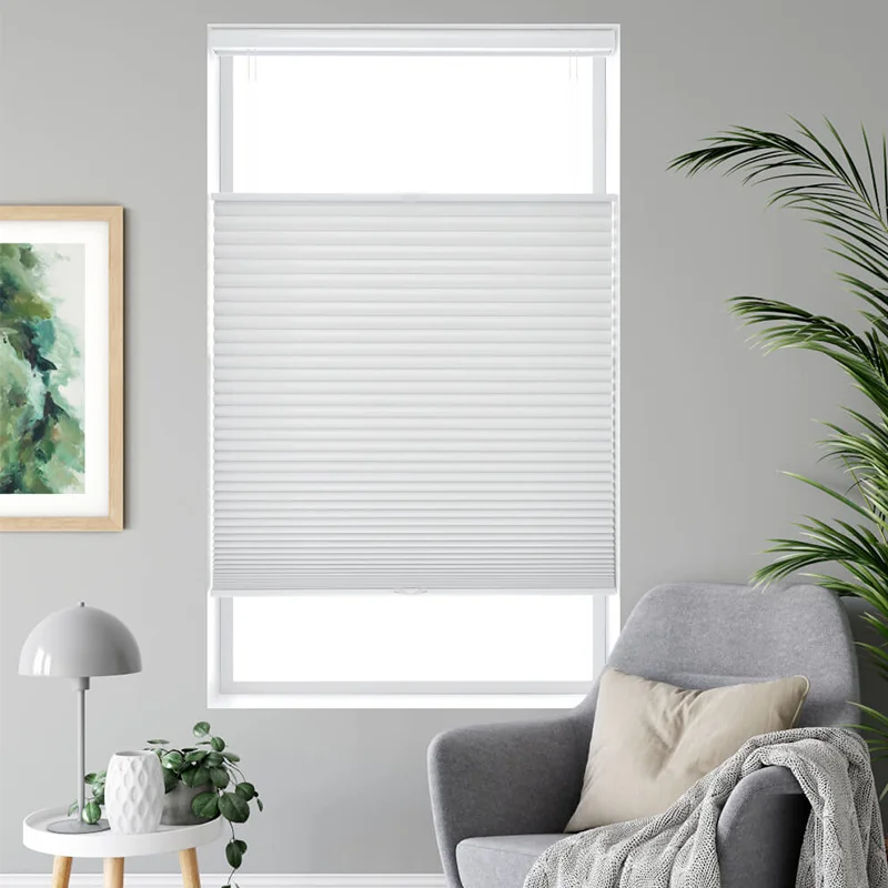Fabric Motorized Automatic Honeycomb Cellular Blinds Automatic Reduction Temperature Cellular Blinds