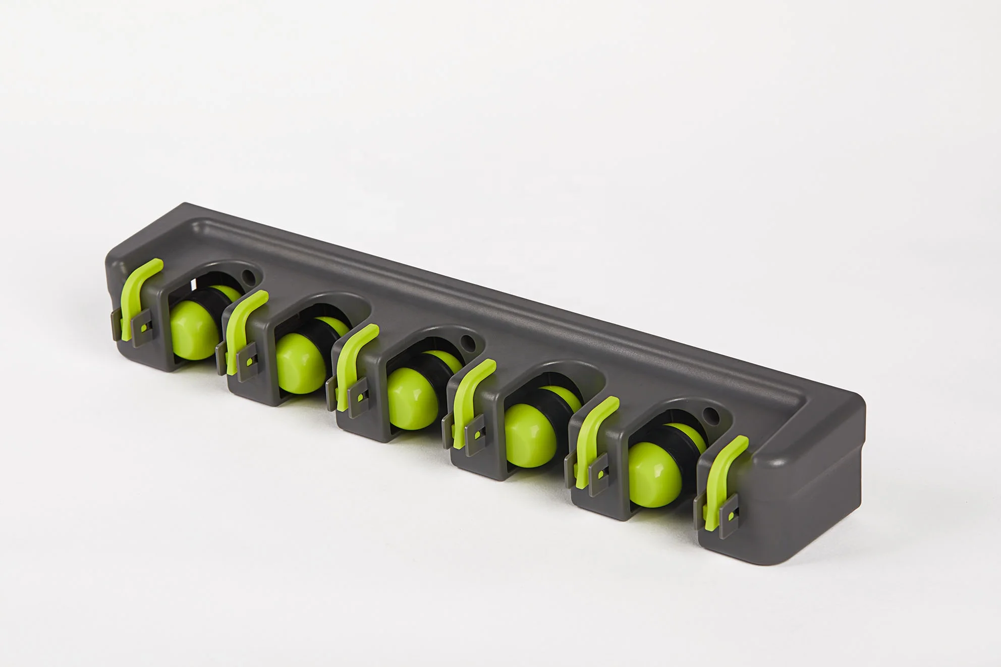 Non-folding Rack Bathroom Racks Wall Mounted Organizer Mop Broom Holder