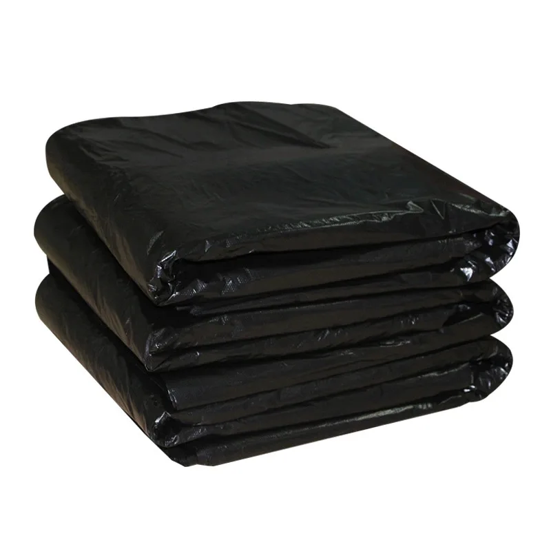 Black garbage bag Vullis rol sakke High strength and excellent flexibility