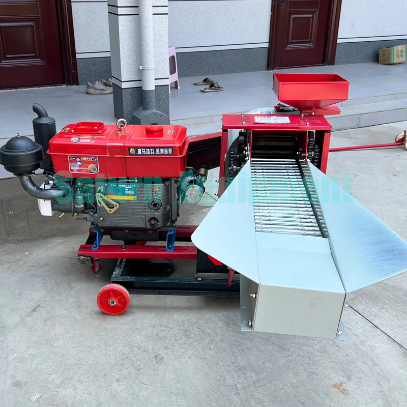 Corn Grinding Machine Rice Straw Hammer Mill Maize Grinding Hammer Mill Crusher