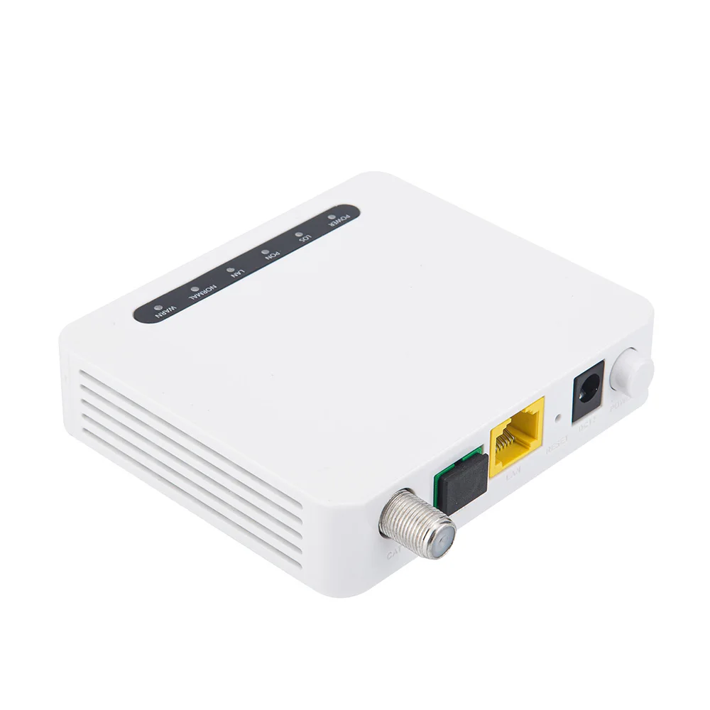 FTTH Solution 1GE XPON ONU блок шлюза для дома FTTH ONT с радиочастотным выходным интерфейсом