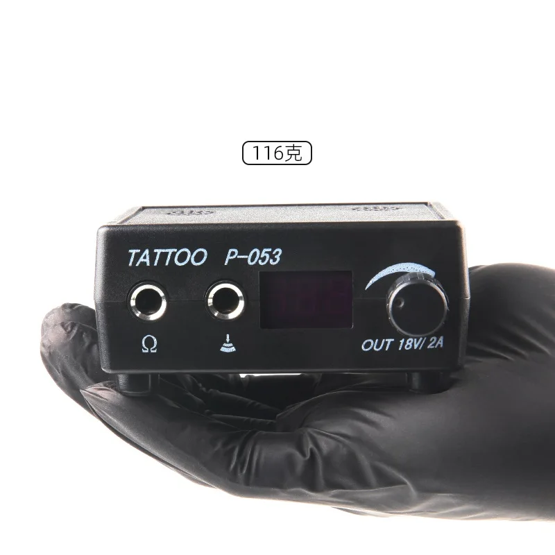 2024 New Tattoo Power Supply P053 LED Display Digital Tattoo Machine Power Supply
