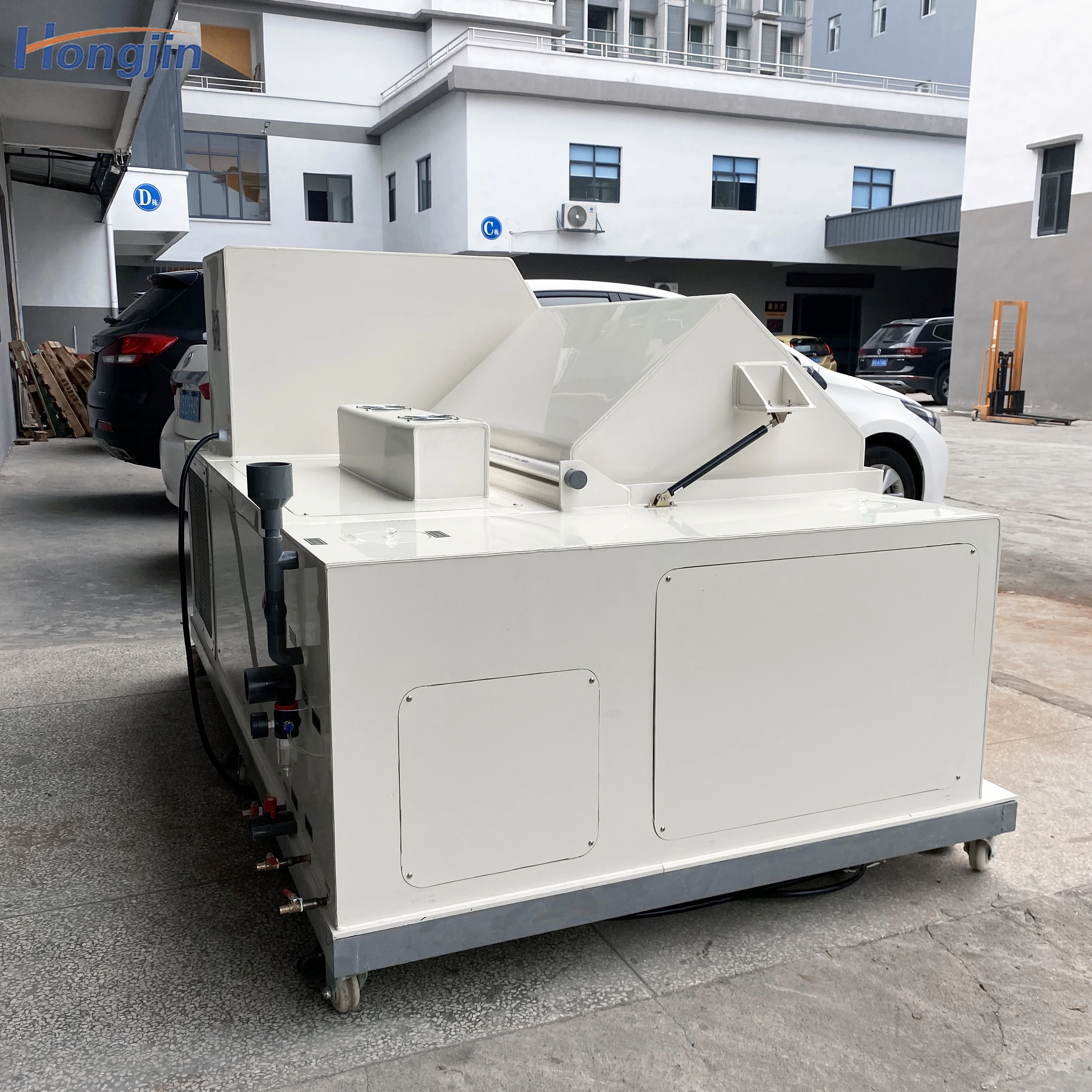 HONGJIN ASTM B117 60L / 90L / 120L Programmable Salt Fog Spray Corrosion Test Battery Function Salt Spray Test Machine