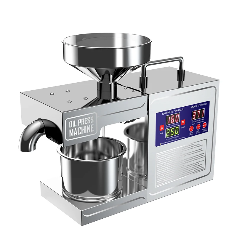 B03S Digital control home use mini tea seed sunflower seed sesame flax seed Peanut oil Cold Press  machine