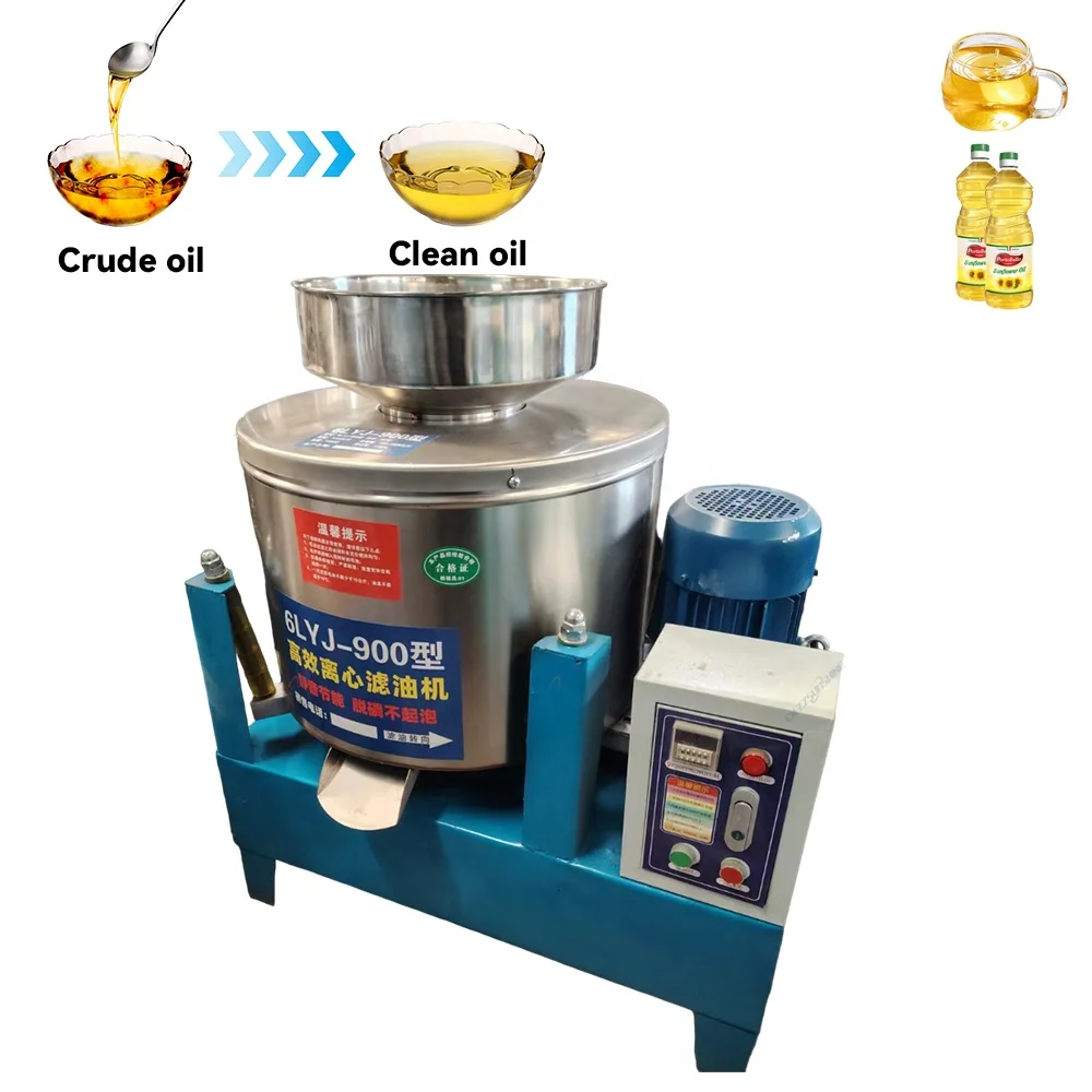 Good Quality Industrial Crude Cooking Oil Filter Sunflower Seed Centrifugal Oil Filter for Sell