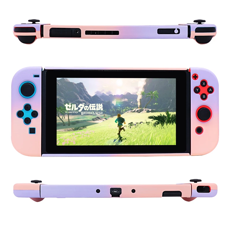 Аксессуары для игрового контроллера на заказ прозрачный защитный чехол Nintendo Switch