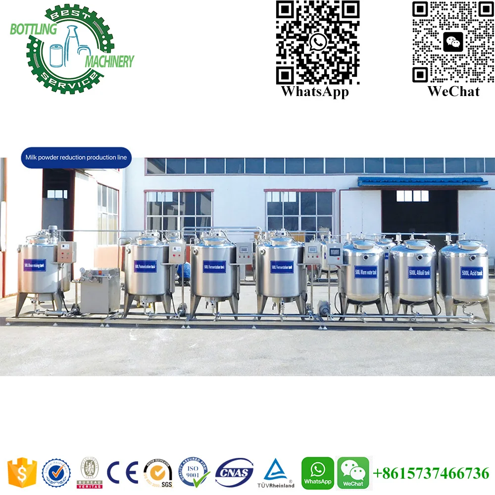 Turnkey Project Customizable Complete A to Z sachet pouch bottle cup tube milk filling machine