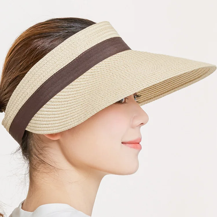 Wholesale summer fashion hat bow-tie straw version of the new sunblock hat for women hat