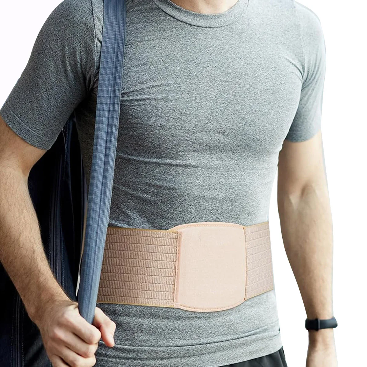 Hot Selling Custom Medical Umbilical Inguinal Belly Button Navel Belt Hernia Abdomen And Groin Inguinal Hernia Belt