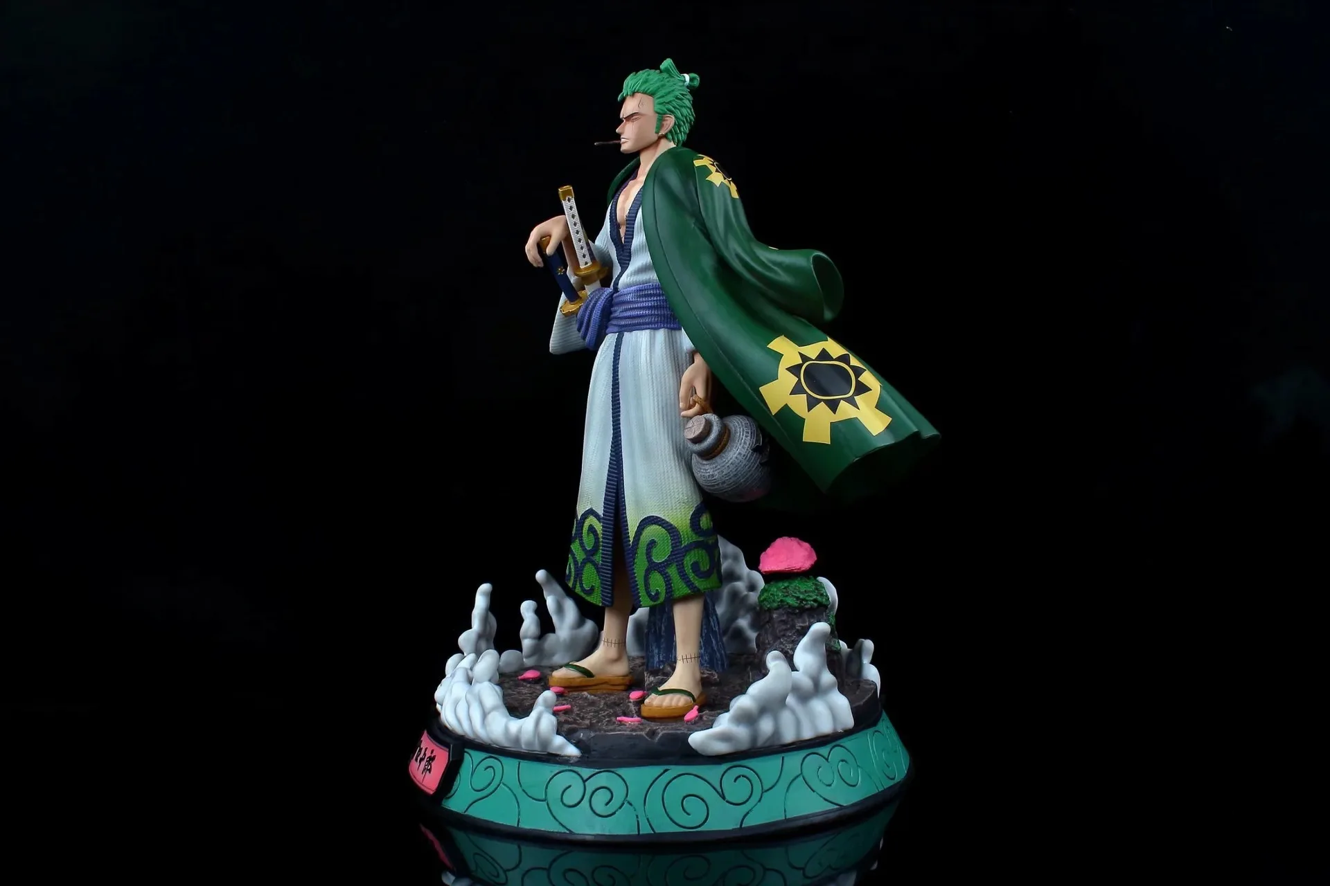 38 CM Anime One Piece Zoro Figure Roronoa Zoro Action Figure New world Roronoa Zoro Collectible Toys PVC Figure Kids Gifts