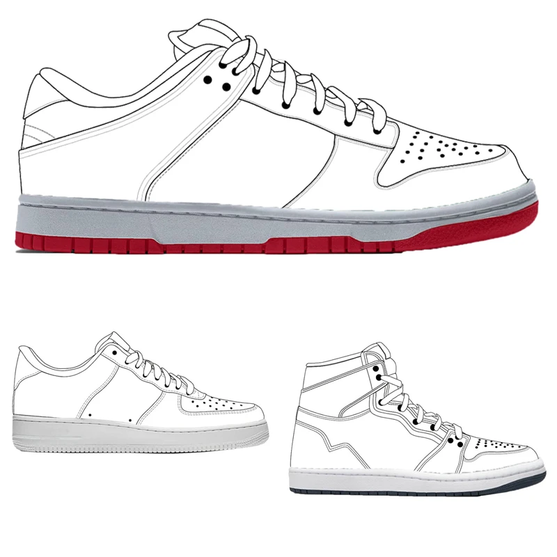 New Designer Blade Athletic Mesh Upper Custom Sneaker Designer Eva Outsole Running Casual Shoes