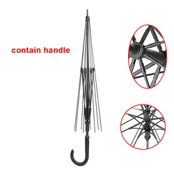 Umbrella accessories parts  fitting ancillary duplicate attachment appendage (umbrella frame bone handle fabric tips tops)