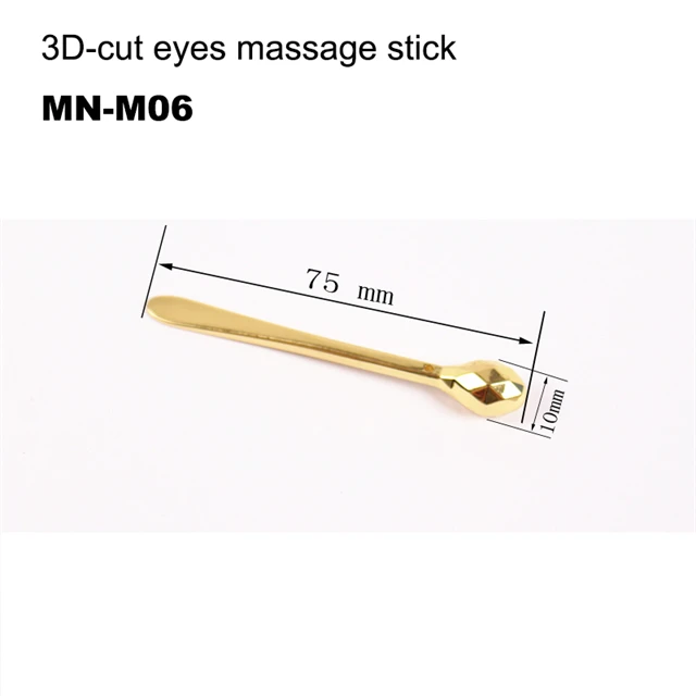 supply free sample custom spatula cosmetic beauty scoop eye cream spoon spoon cosmetic gold g stick packaging cosmetic