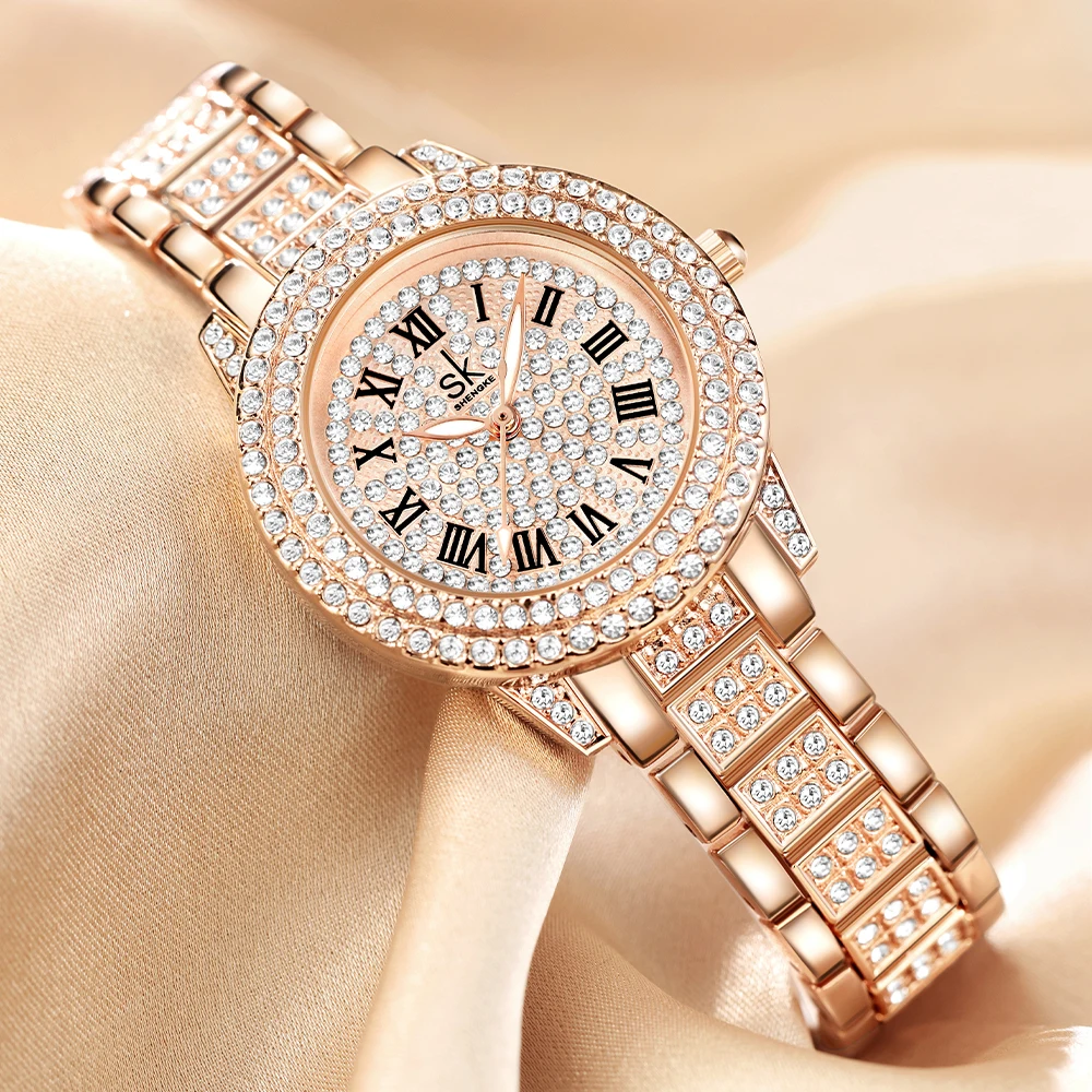 Fashion Luxury for Lady Diamond Decoration Watches on Sale