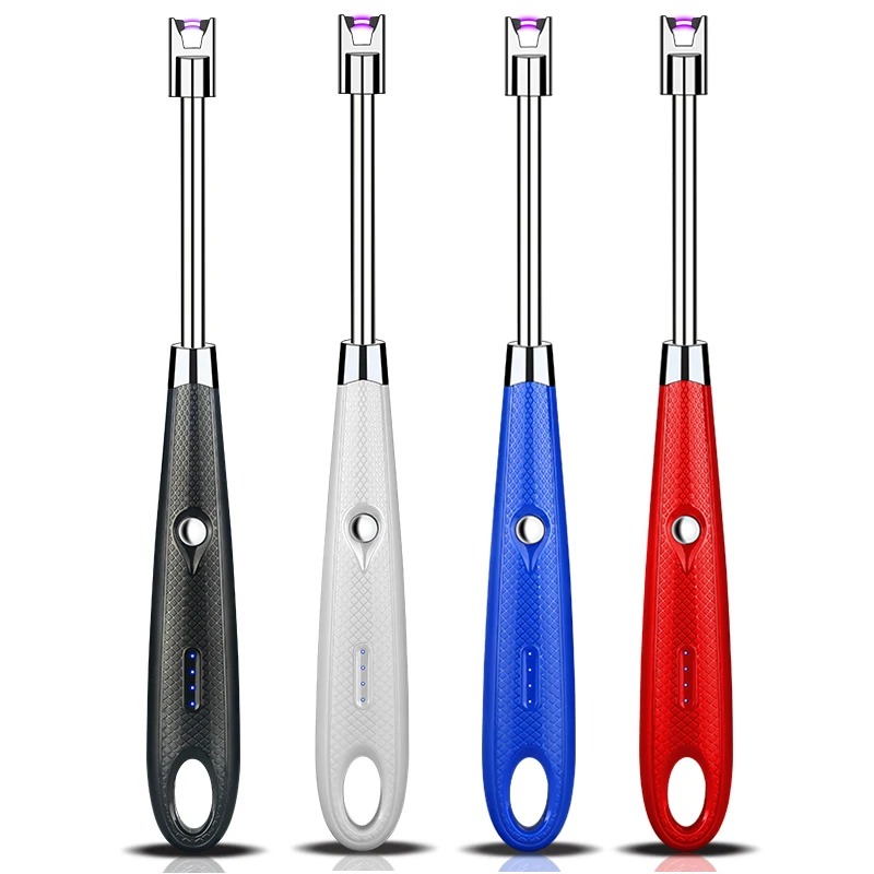 Factory Direct Supply Free Sample Long Flexible Rechargeable Flameless Electric Kitchen Plasma Candle Lighter for Candle