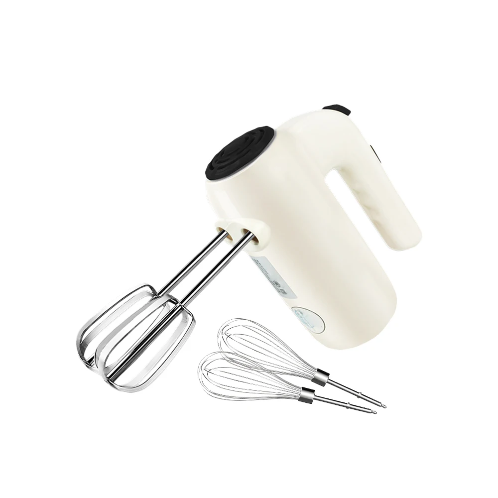 Professional Handheld Electric Frother Mixer Machine Cake Dough Egg Immersion Blender Whisk with Base of Storage for Kitchen Use