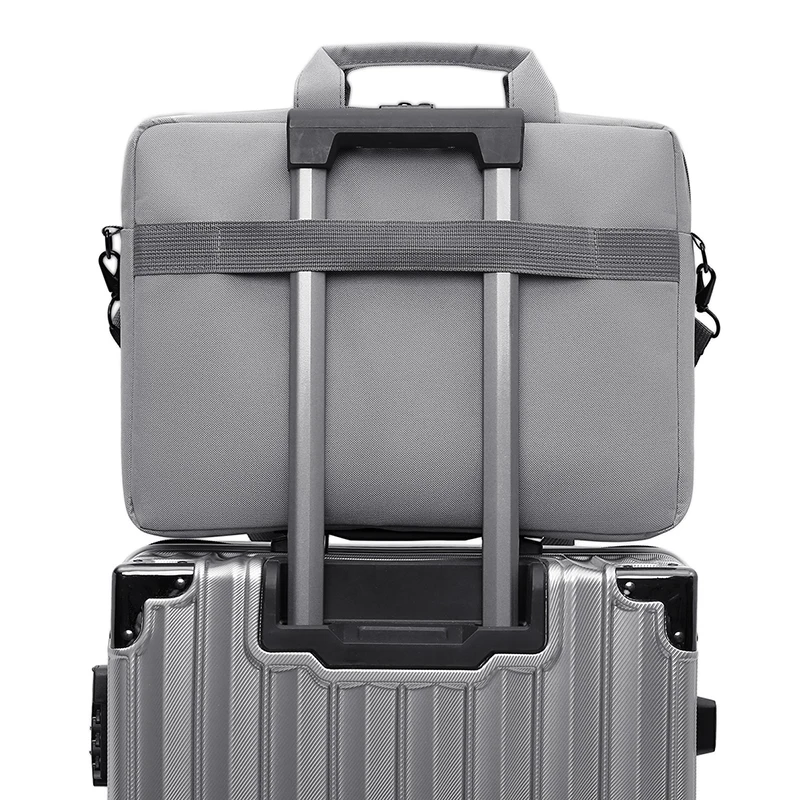 new type single shoulder travel laptop bags waterproof nylon laptop bags briefcase for sales