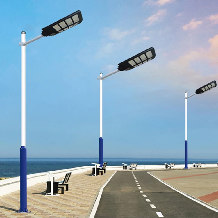 11000Lm Outdoor Waterproof Abs 1000W 6000W 400 Watt 300 2000 W 1000Watt Ip 66 Extra Strong Power Light Solar Street Lights