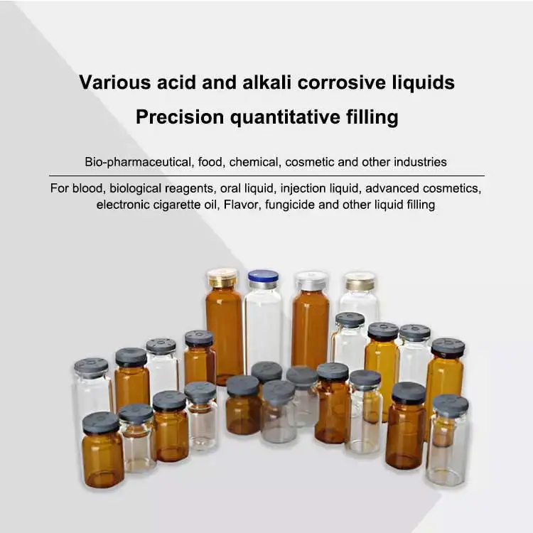 US, UK, Canada, Australia and New Zealand 10ml vials filling and capping machines penicillin vial bottle filling machine