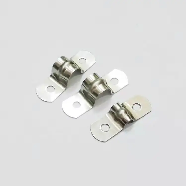 U Type Clip high quality pvc Pipe Clamps Galvanized iron Stainless Steel Tube hose clamp Saddle Pipe Clamp