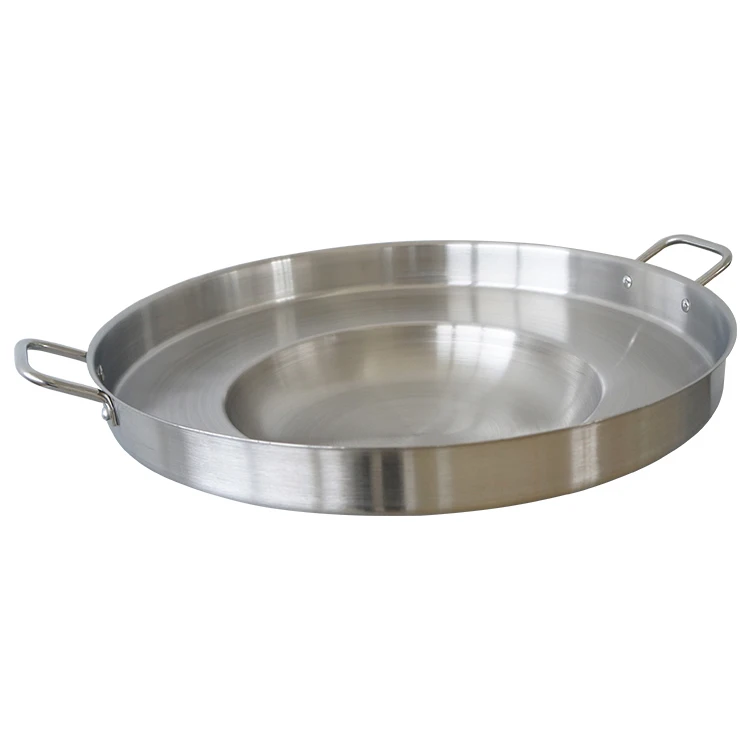Outdoor Camping Roasting Korean Bbq Casserole Large Cooking Pot Sets Nonstick Cookware Grill Pan