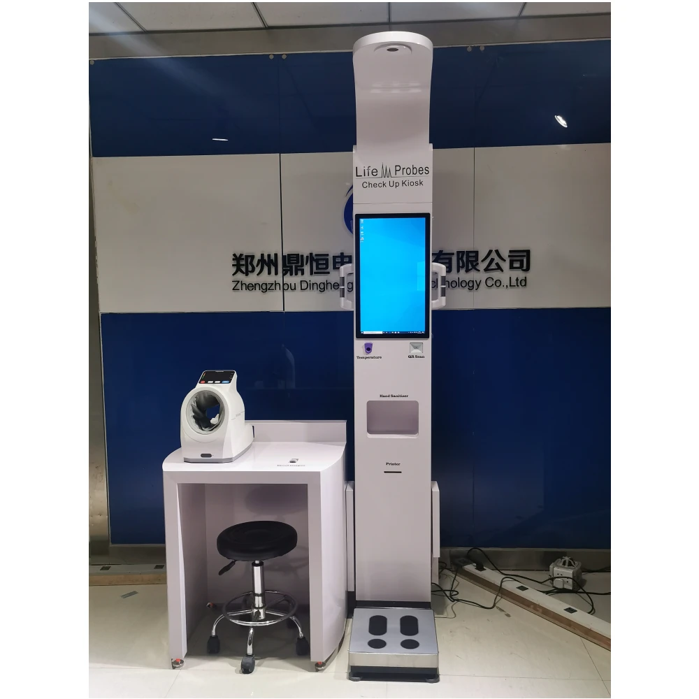 Digital  Blood Pressure And  Fat Mass and Body Composition Analysis and Temperature measuring machine