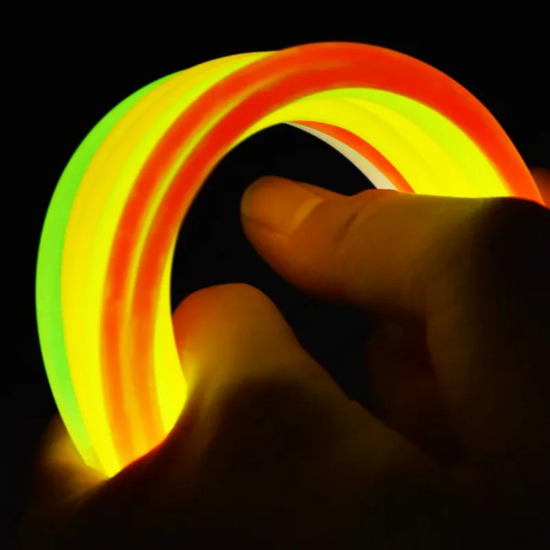 Wholesale Neon Party Glow Necklaces And Bracelets With Connectors Decorations Light In The Dark Sticks