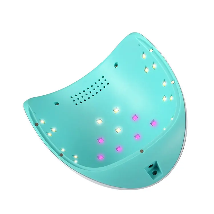 Мощный 60 Вт быстрая сушка фототерапия лак для ногтей сушилка машина отверждения LED УФ гель