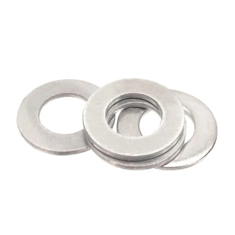 Fastener ss304 stainless steel m4 m6 m8 m10 din125 plain flat washer