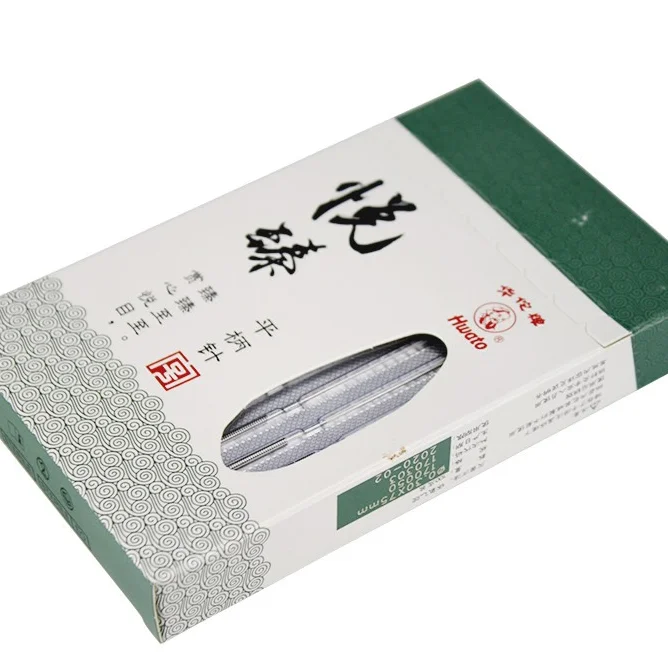 
High toughness individually packaged disposable acupuncture needles 100 / box 