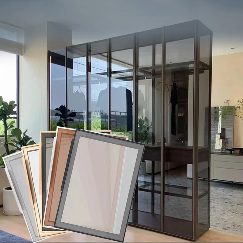 Best price anodized black brushed gold aluminium profiles for cabinets cupboard aluminum frame profile