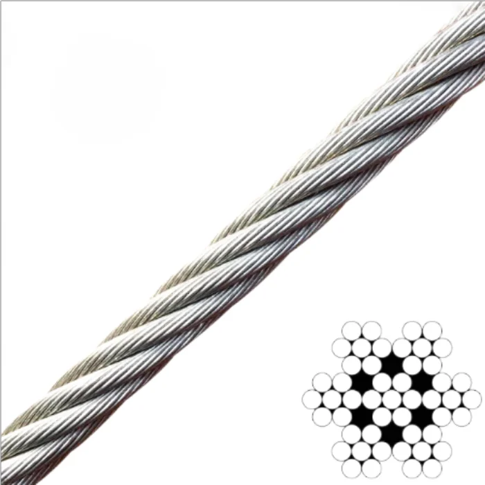China wholesale steel wire rope cheap Price and wire rope clip stainless steel with 316 7x7 3.2mm