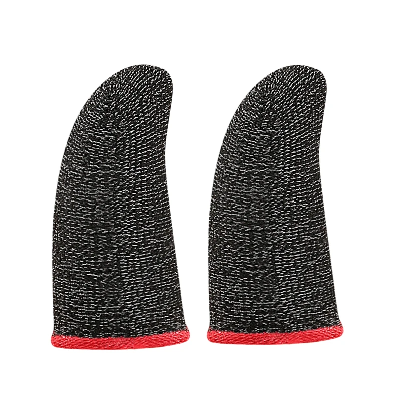 Влагостойкие дышащие сенсорные перчатки для мобильных игр, серебристые перчатки для пальцев, для PUBG, джойстики