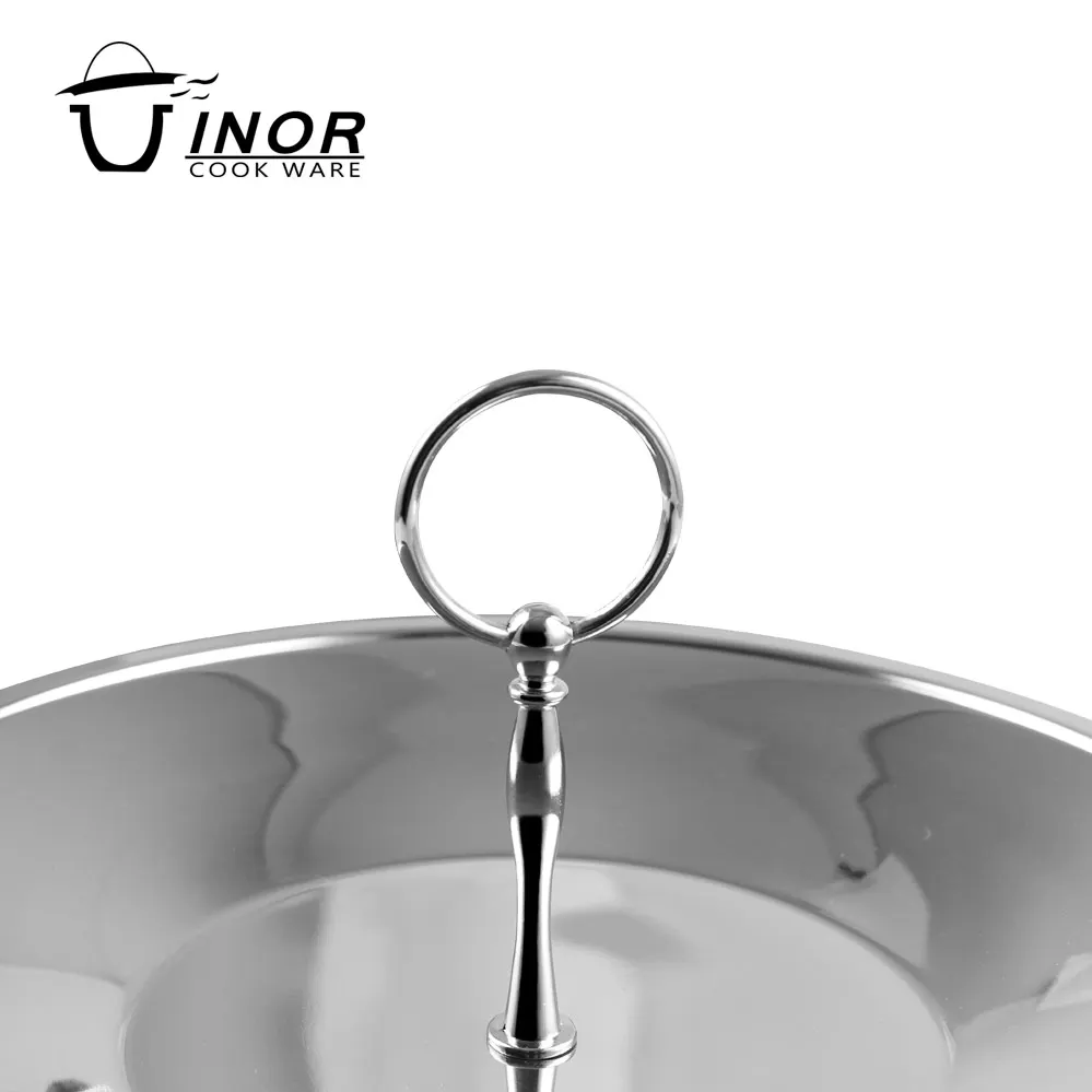 New Home Decor Food Serving Tray Metal Dish with Metal Rings Plate Dish Dish Stand White Box 201 Stainless Steel,metal 26 Pcs