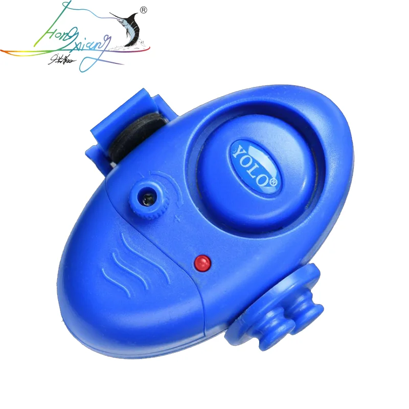 New Design 1pcs Electronic Bite Fishing Alarm LED Light Indicator Wireless Buffer Black Sound Alarm Carp Night Fishing