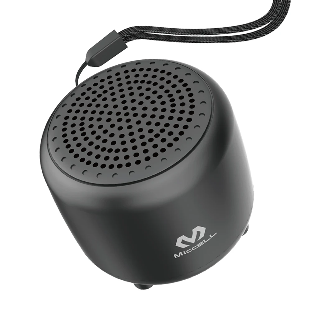 Беспроводные мини-динамики MICCELL Портативная колонка с ремешком для ПК mp3 музыкальный плеер дискотеки