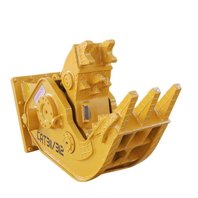 Waste Cement Block Scrap Crushing Pliers farsee tech hydraulic pulverizer for atlas 3306lc excavator crushing shear