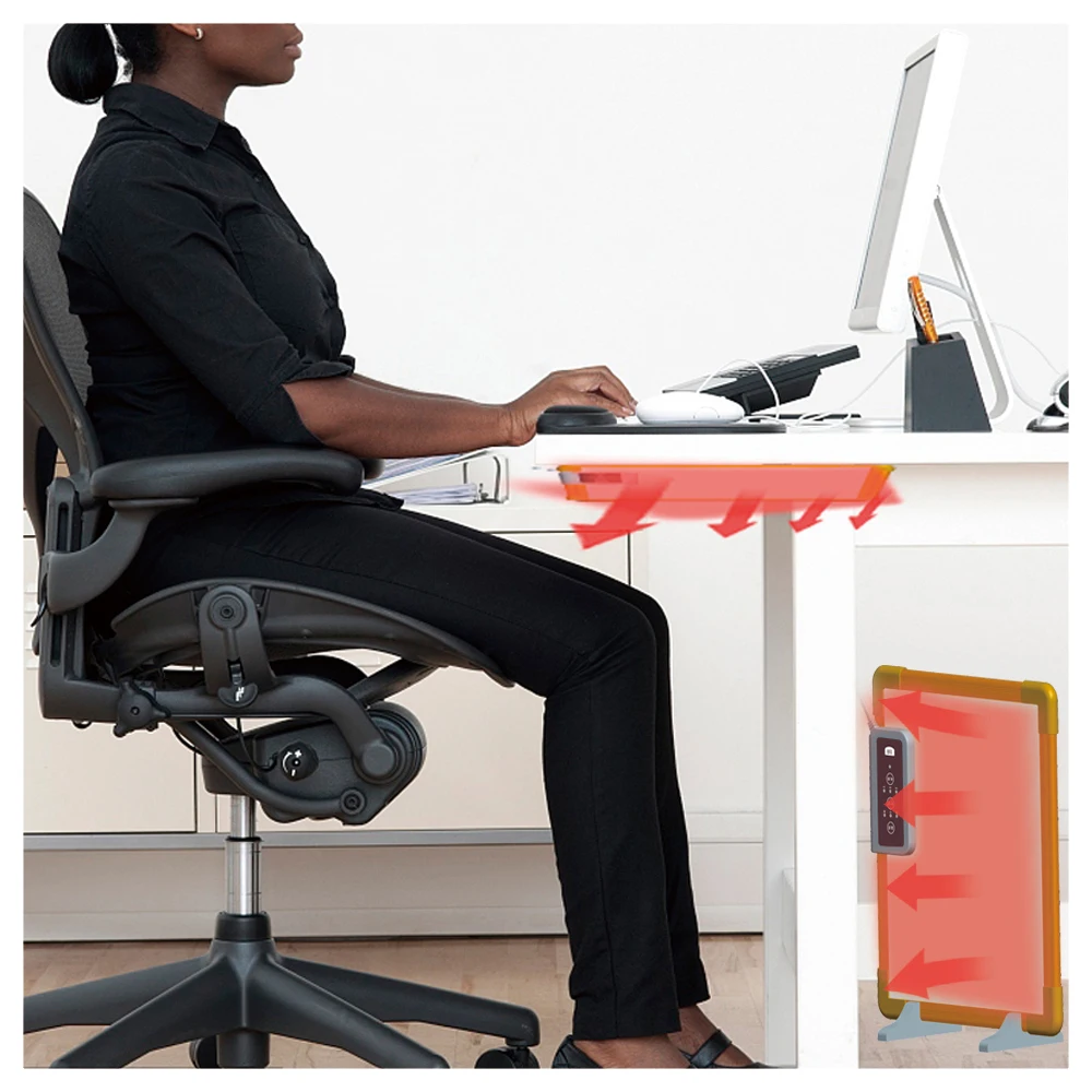 800W Panel Heater - Electric Wall/Freestanding Aluminium Radiator/LED Display  Adjustable Thermostat Timer & Safety Protection