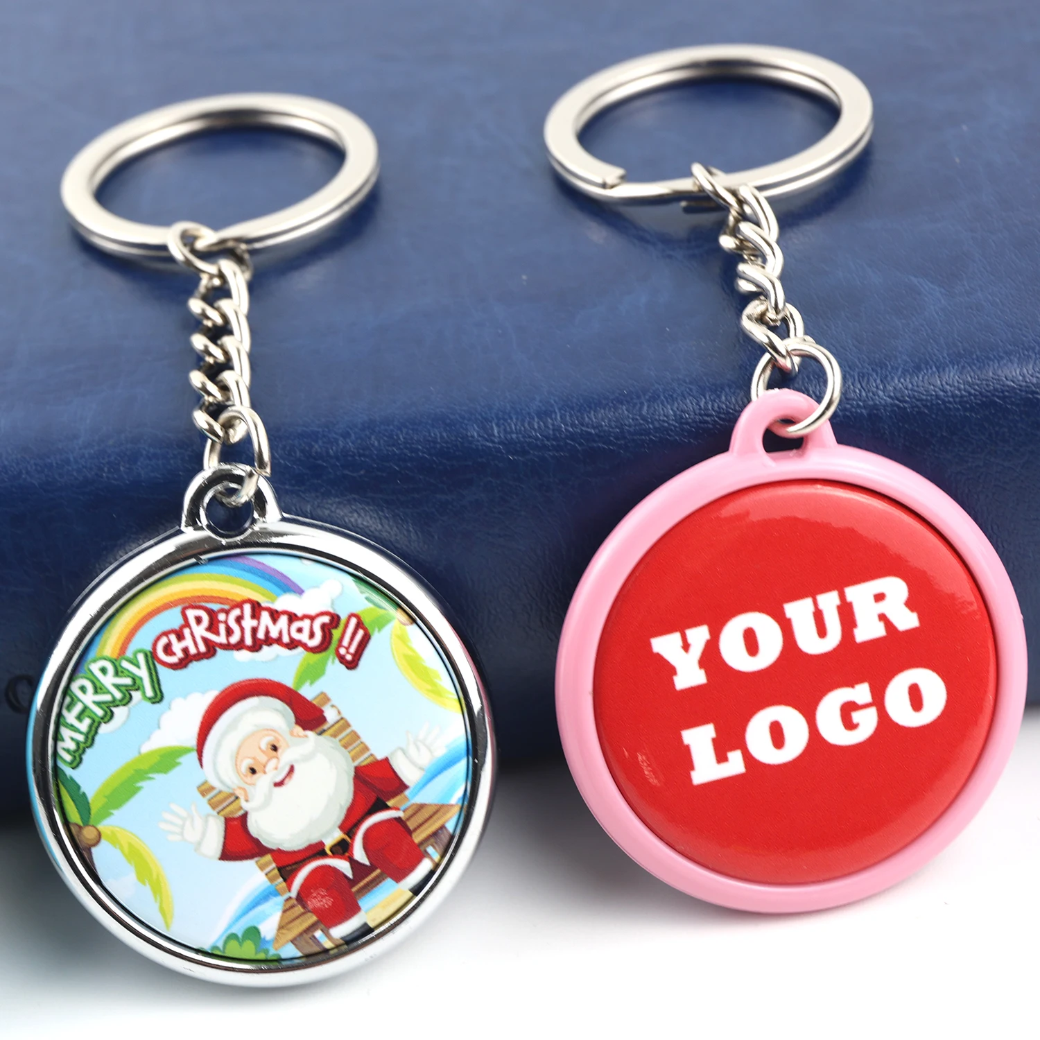 37mm Keychain Button Parts  Double Side Supplies for Button Making Machine Round